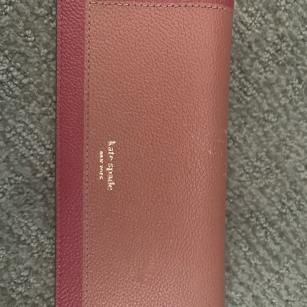 kate spade Rose Pink Leather Wallet